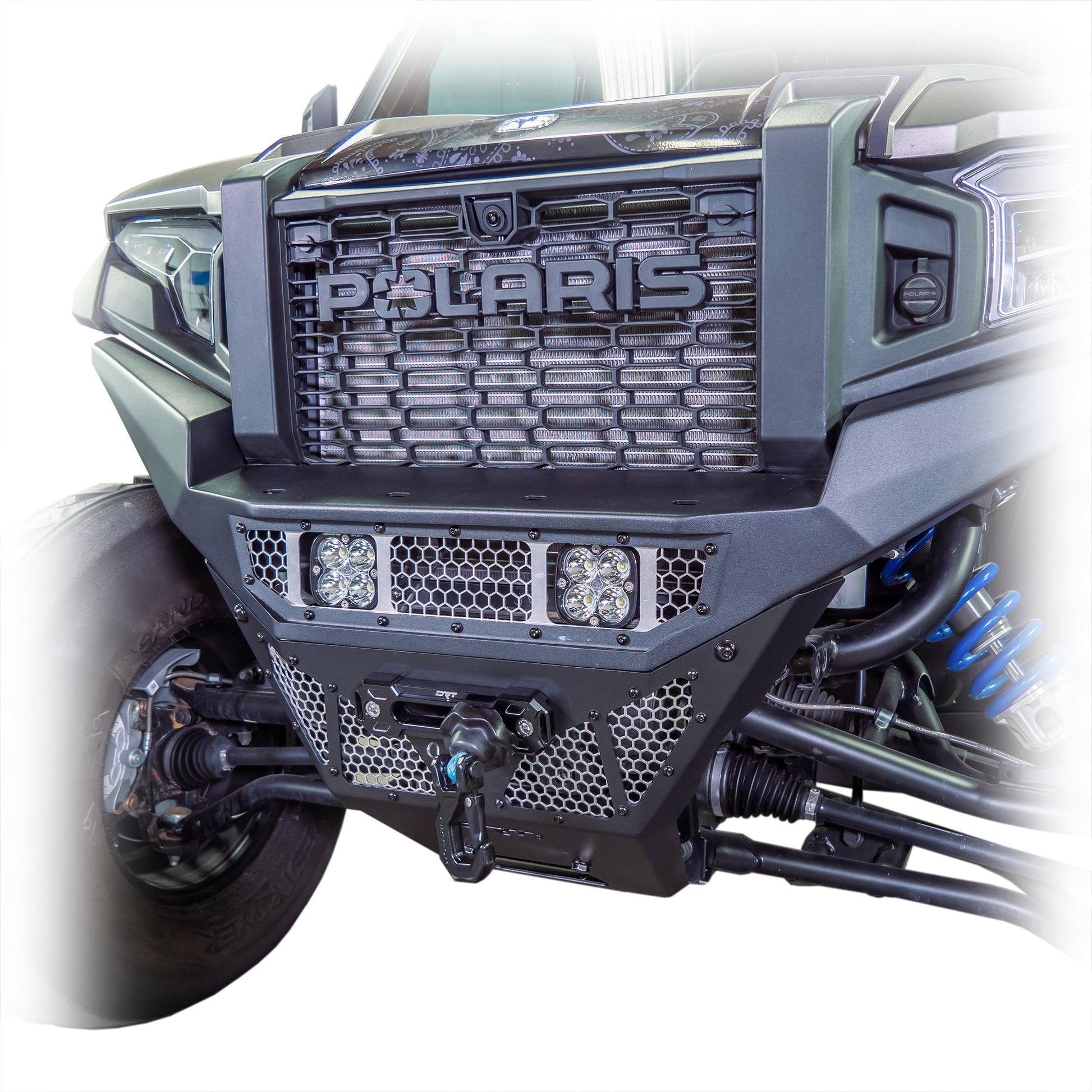 DRT Polaris 2024+ Xpedition Front Bumper – Heavy‑Duty Steel Protection