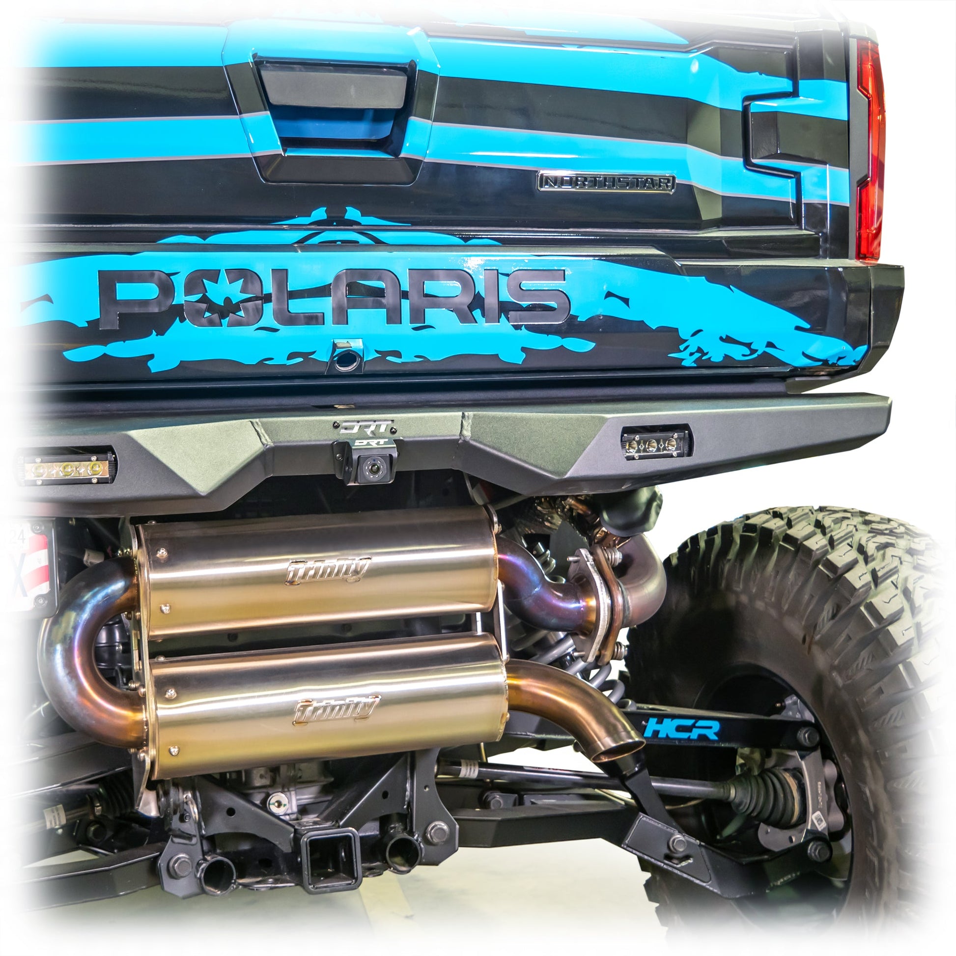 DRT Polaris XPEDITION Adjustable Rear Camera Relocation Kit for 2024+