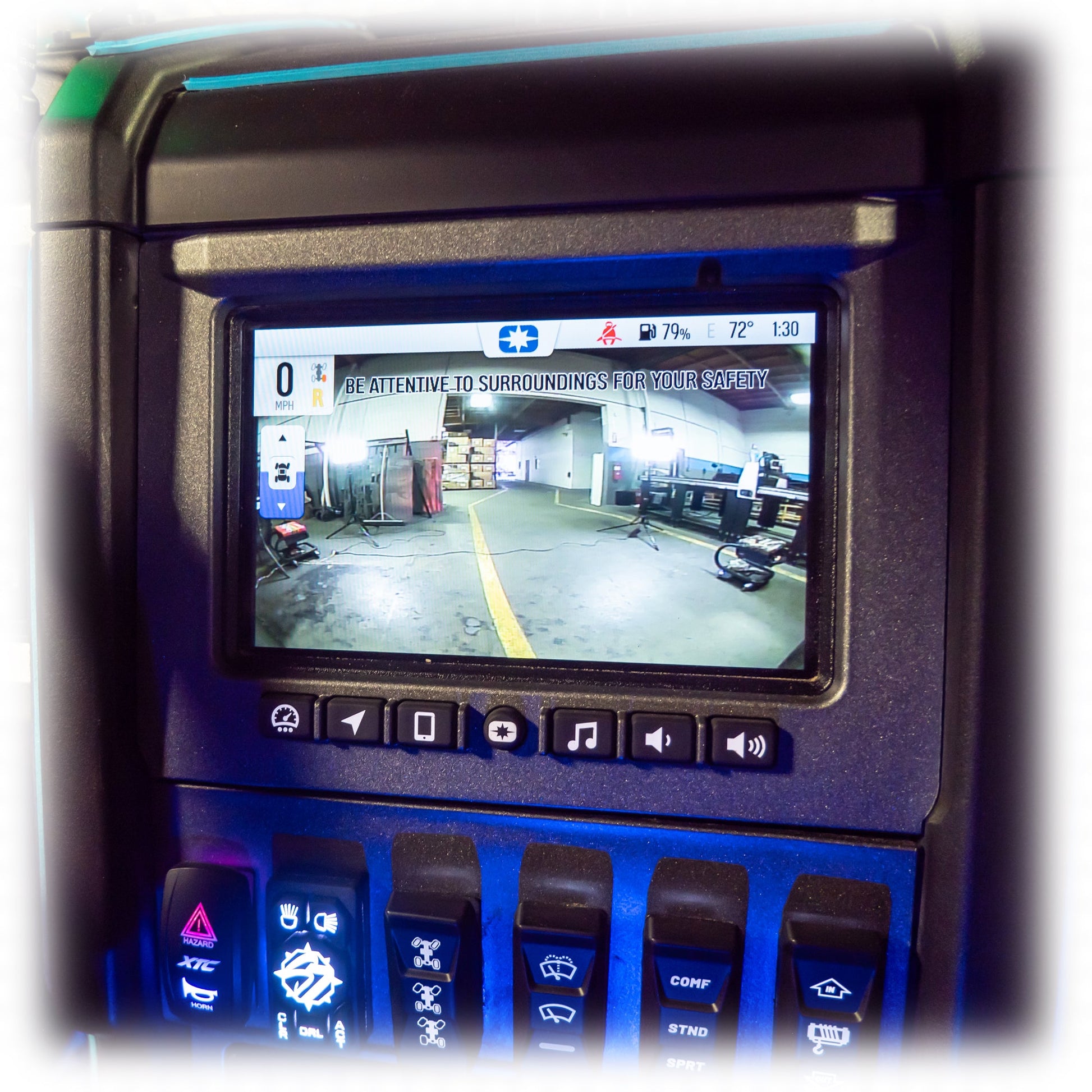 DRT Polaris XPEDITION Adjustable Rear Camera Relocation Kit for 2024+