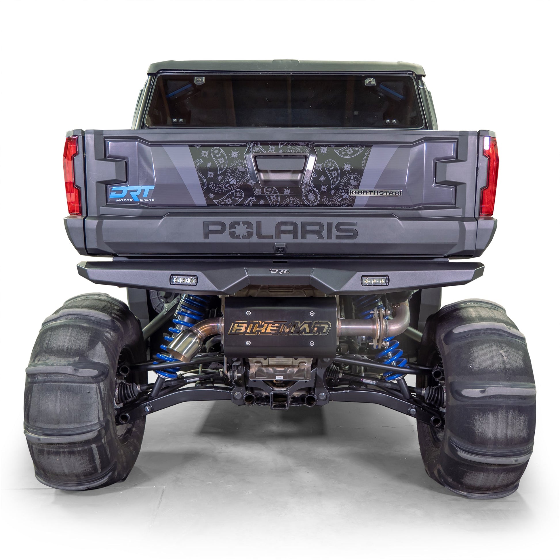 DRT Steel Rear Bumper with LED Lights for Polaris Xpedition