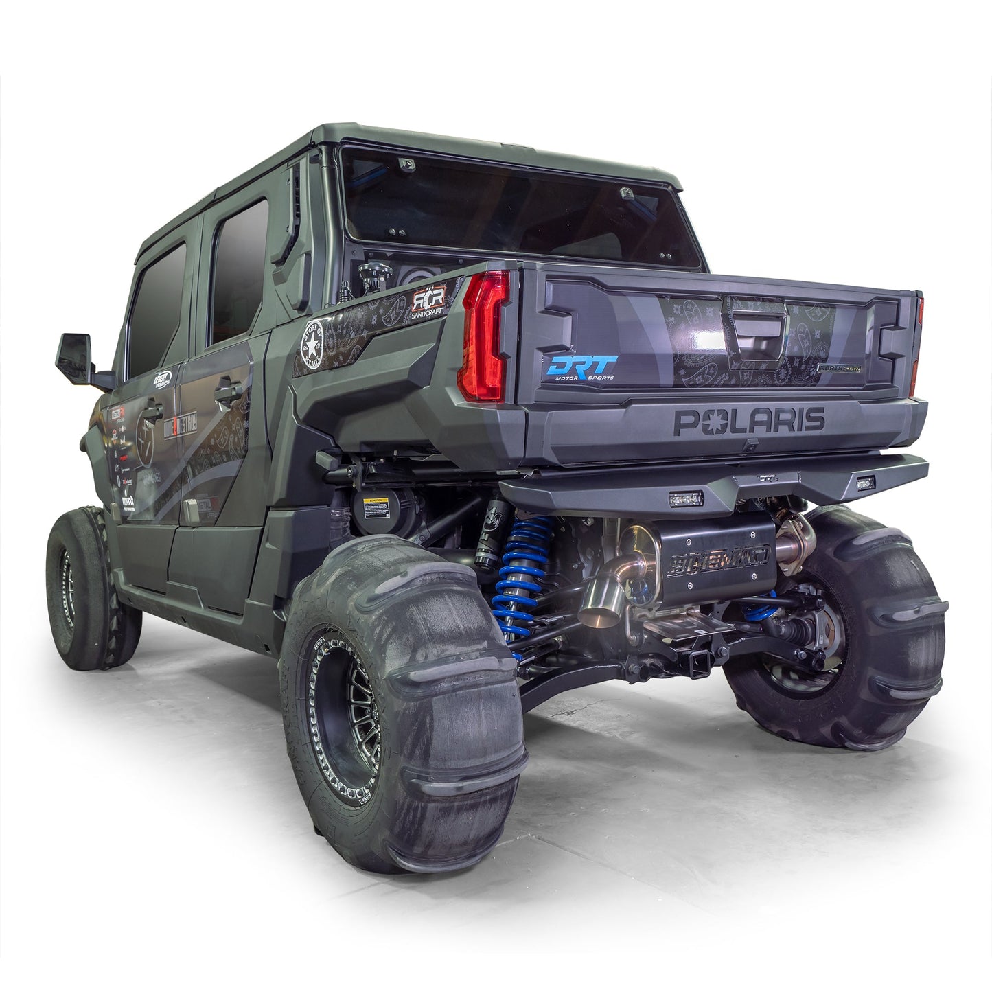 DRT Steel Rear Bumper with LED Lights for Polaris Xpedition