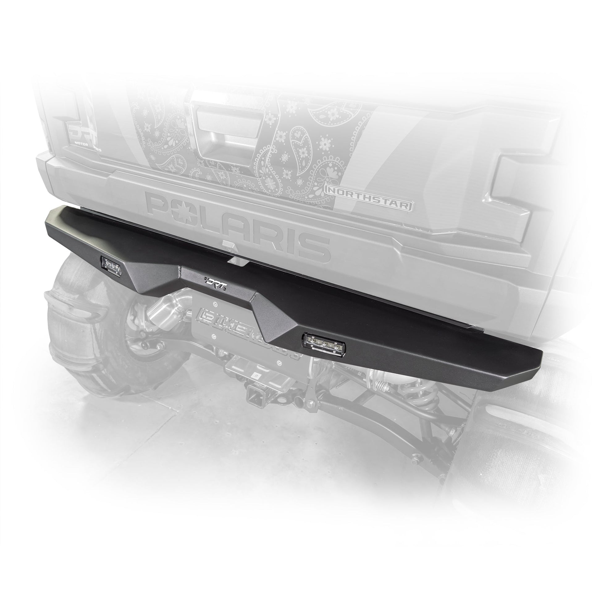 DRT Steel Rear Bumper with LED Lights for Polaris Xpedition