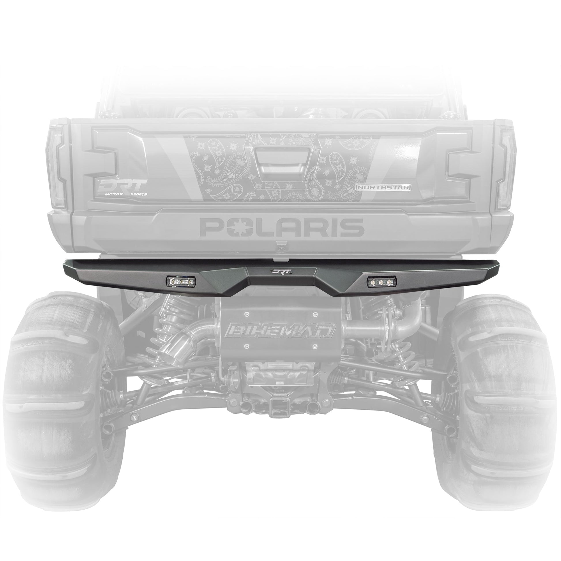 DRT Steel Rear Bumper with LED Lights for Polaris Xpedition