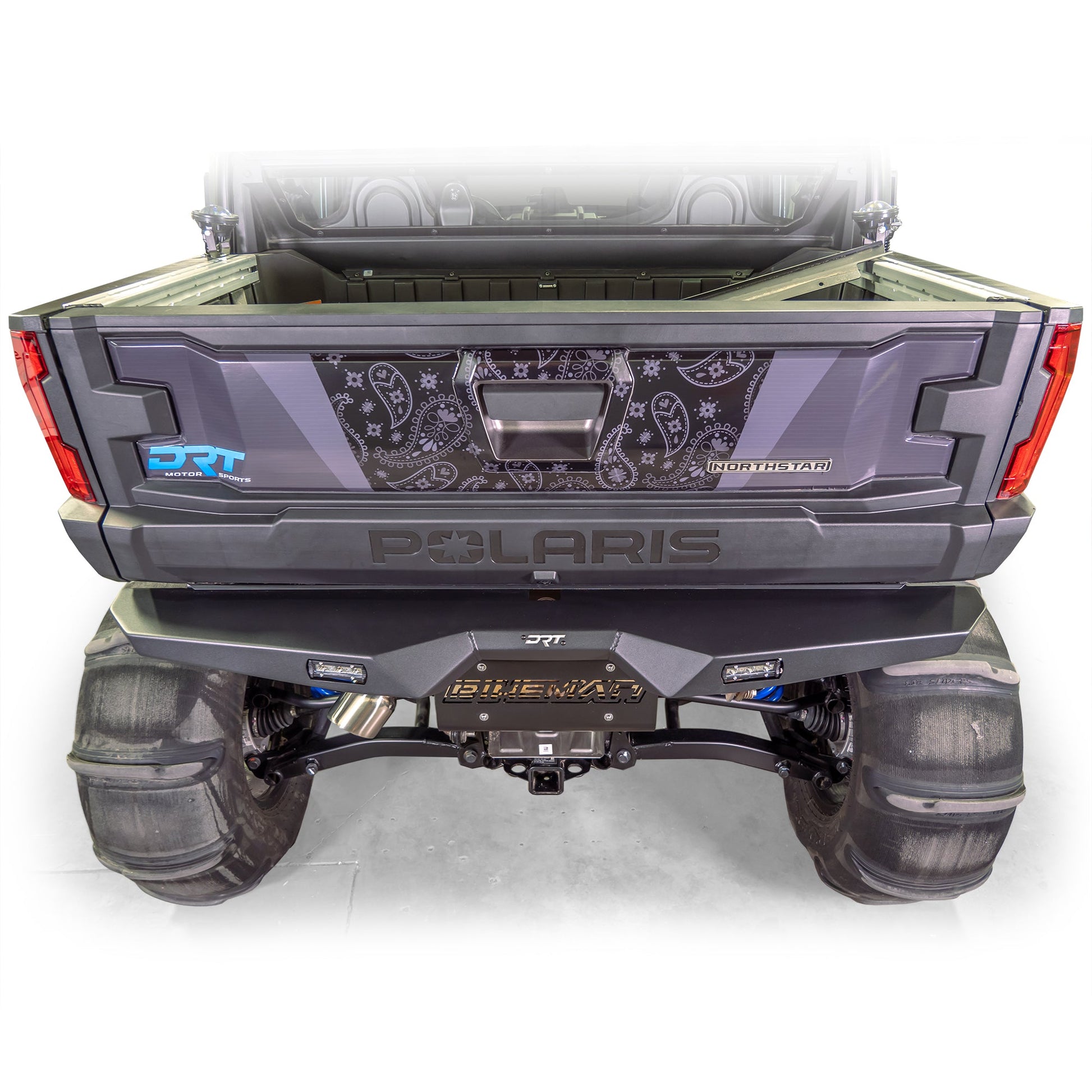 DRT Steel Rear Bumper with LED Lights for Polaris Xpedition