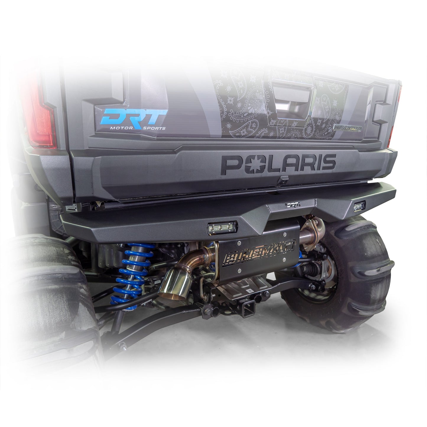 DRT Steel Rear Bumper with LED Lights for Polaris Xpedition