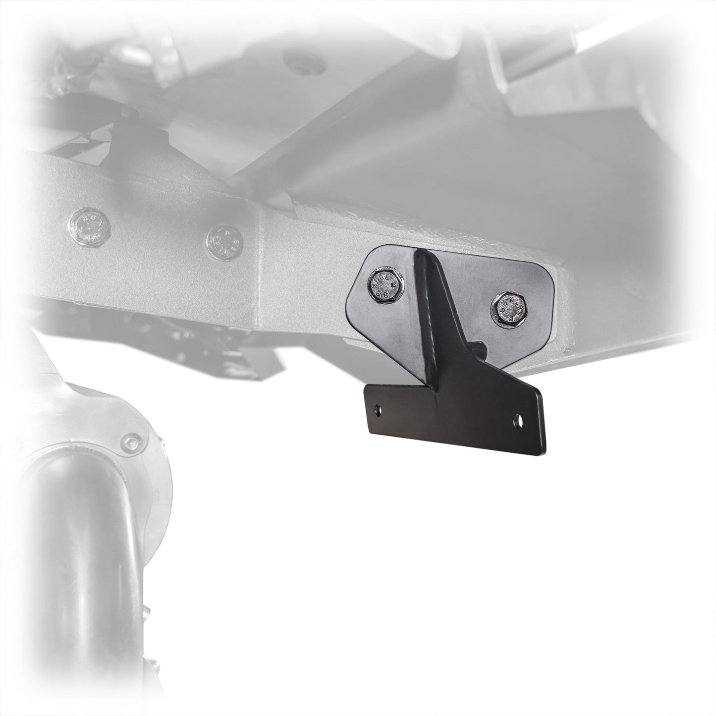 DRT Polaris Xpedition Rear Bumper License Plate Bracket Steel