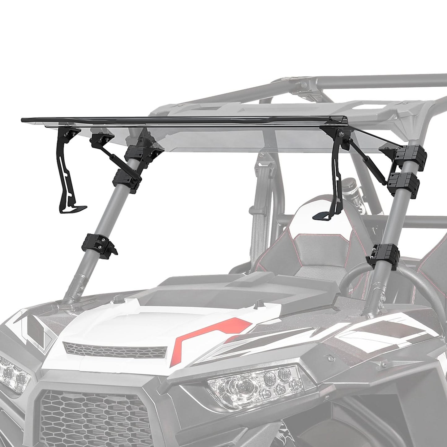 Kemimoto 4-IN-1 Flip Windshield for RZR XP 1000/900/Trail S