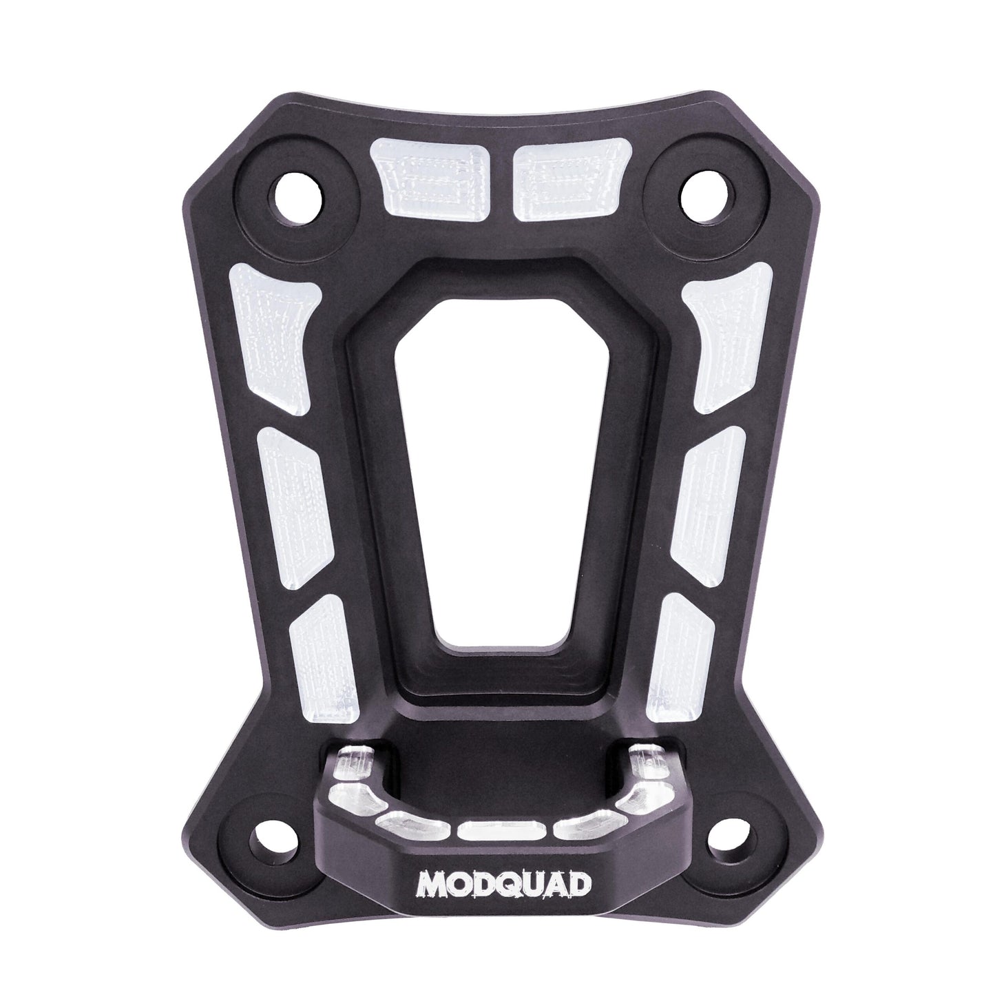 Polaris Rear Differential Plate with Hook Black Anodized