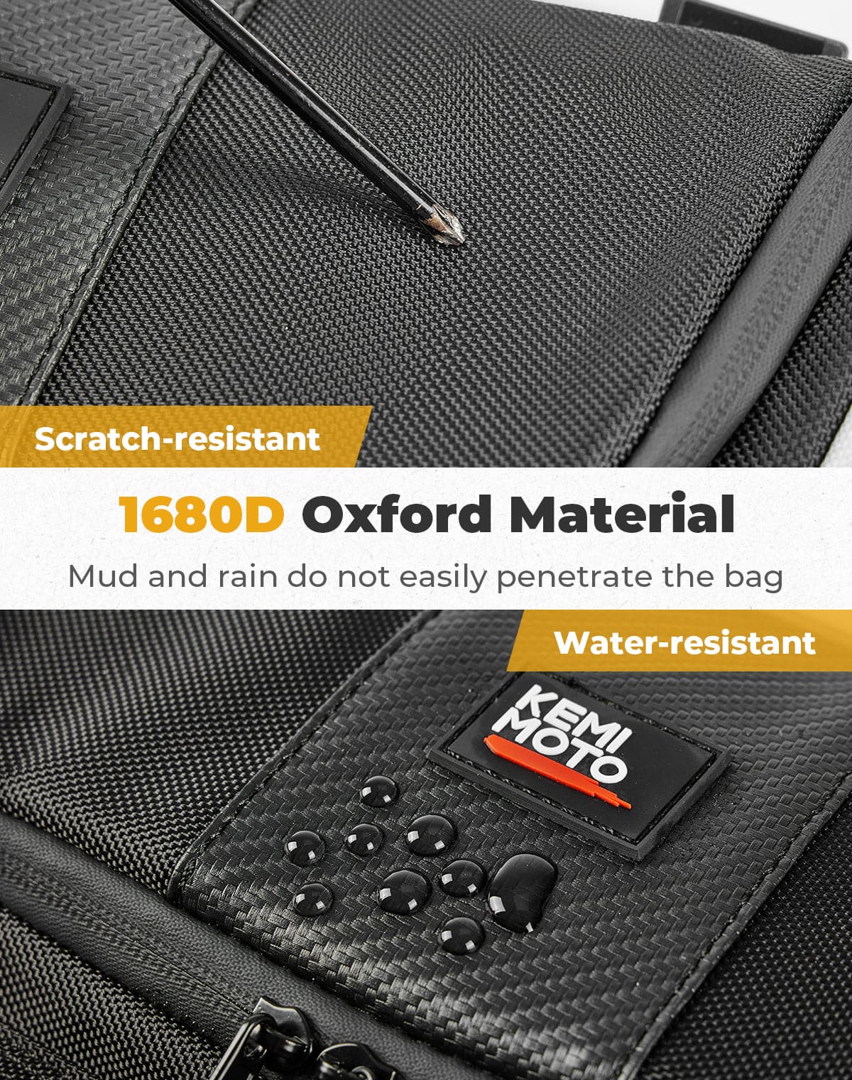 Kemimoto Storage Bag 1680D Fabric for CFMOTO ZForce 500/800/1000