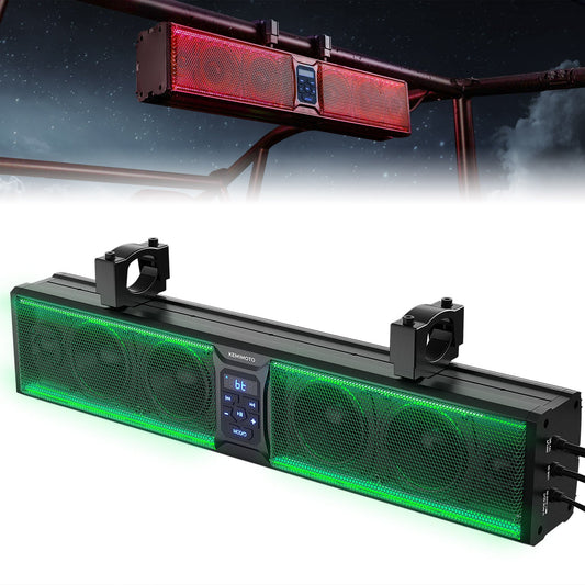 Kemimoto 26" RGB Universal Sound Bar for UTVs
