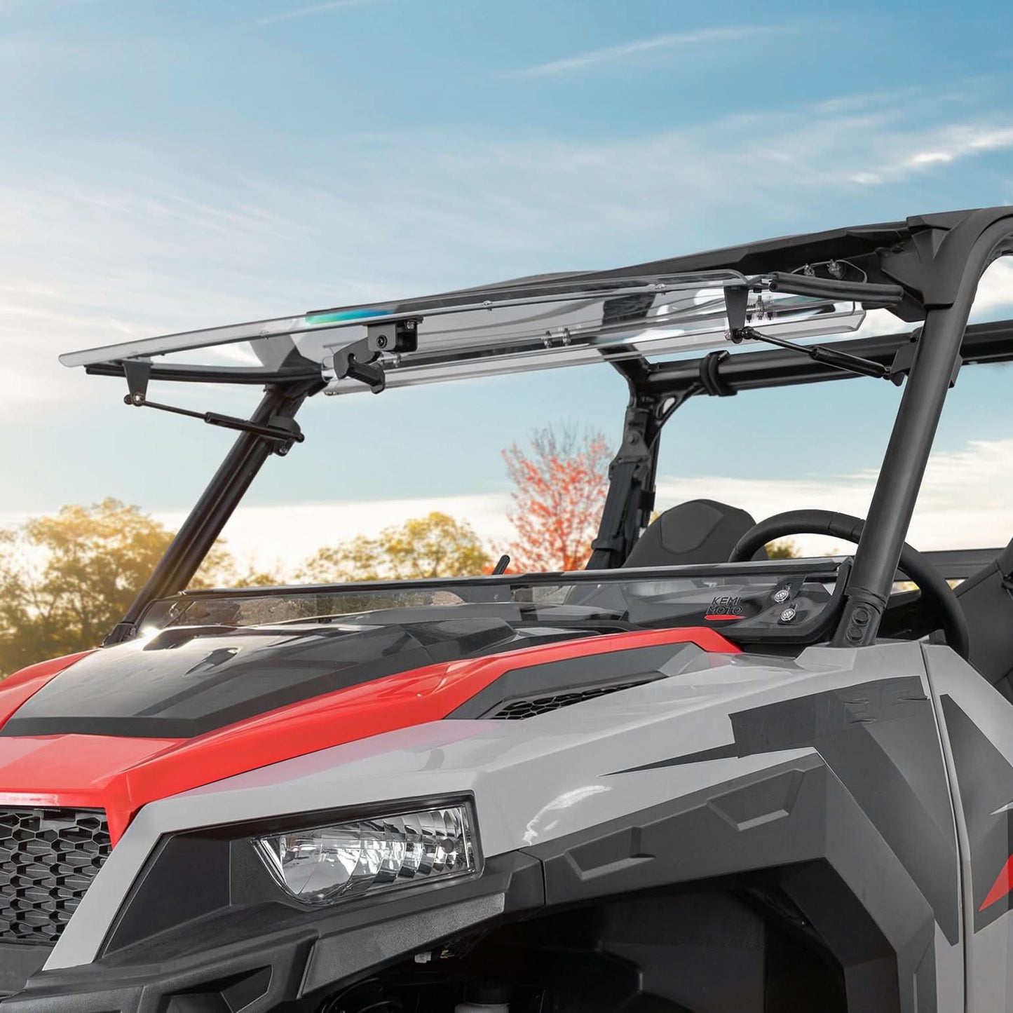 Kemimoto Flip Windshield for Polaris General 1000/XP 4 1000 2016-2026