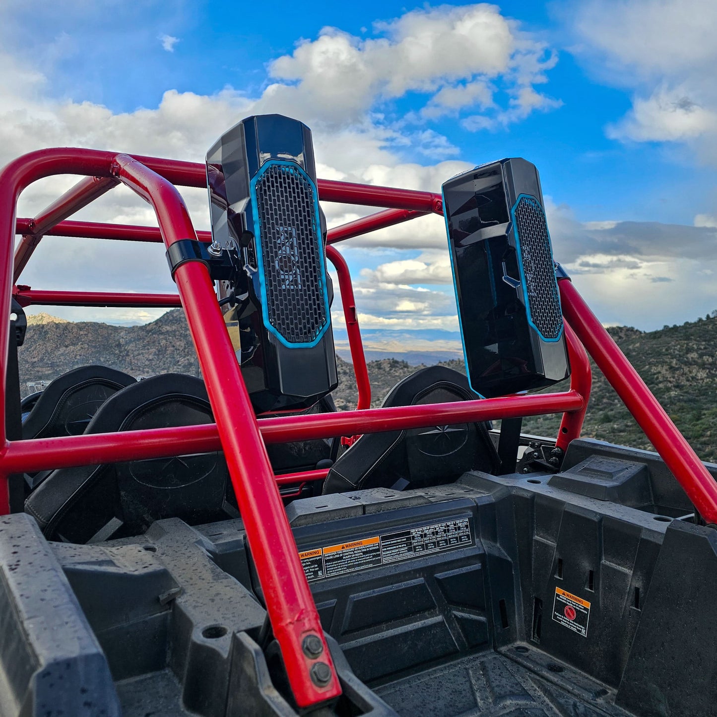 NOAM AUDIO InBar‑S B UTV Mounts Kit With Clamps