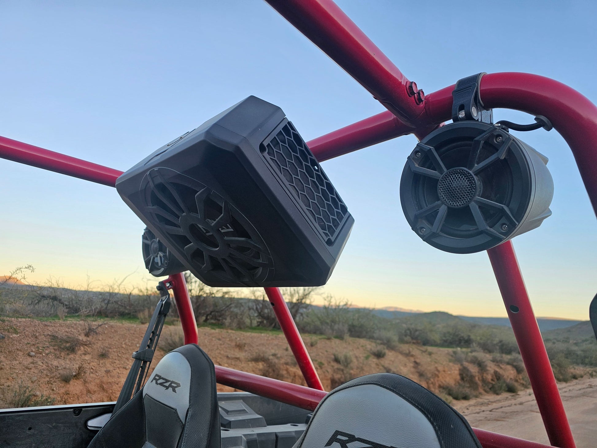 NOAM AUDIO NUTV5-S PRO UTV Mounts Round Bar Kit