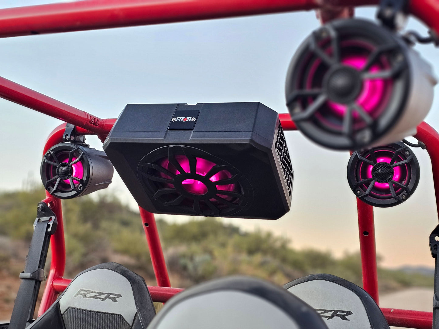 Noam Audio NSUB.3 UTV Mounts with LED Driver Options