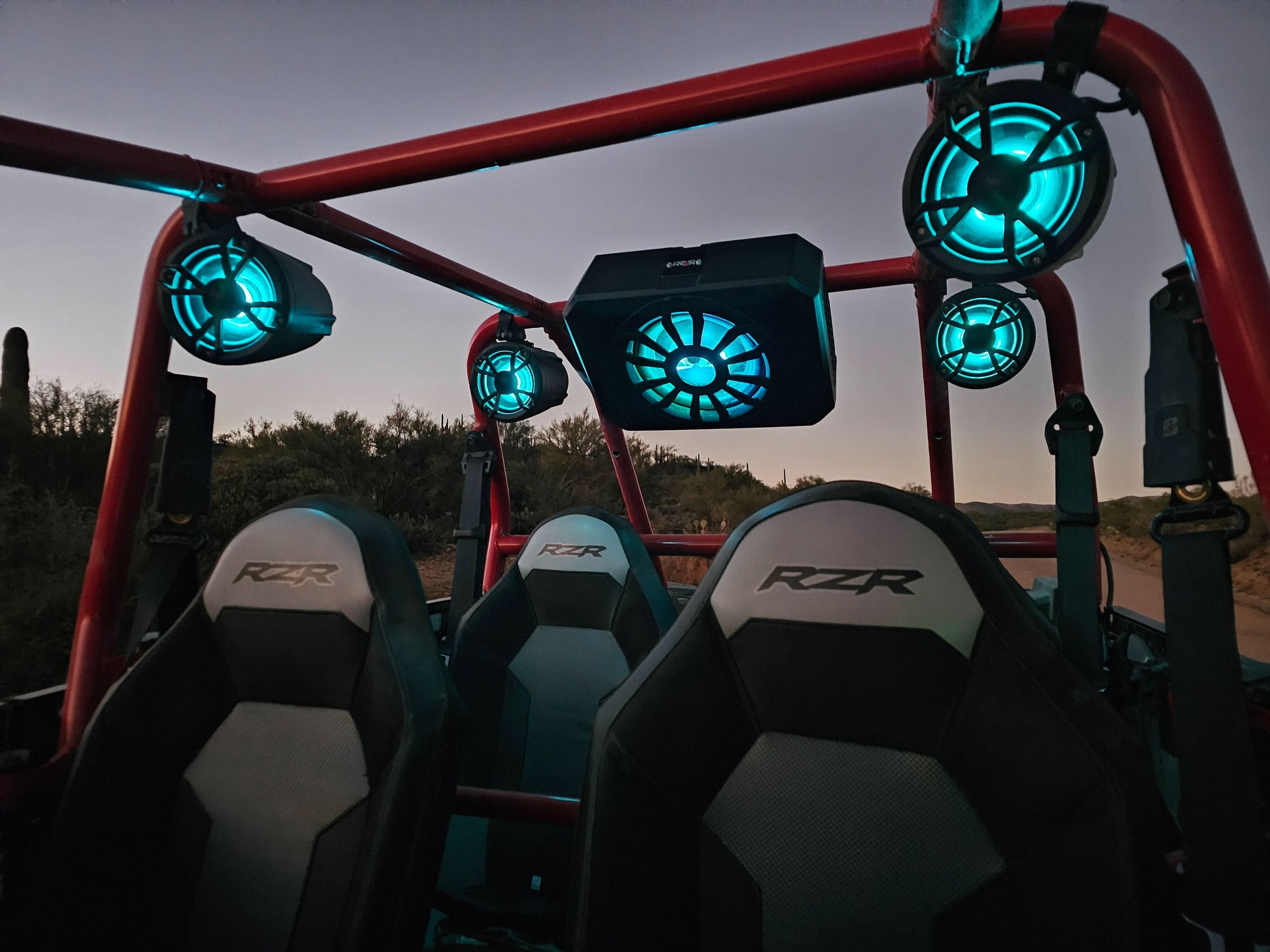 Noam Audio NSUB.3 UTV Mounts with LED Driver Options
