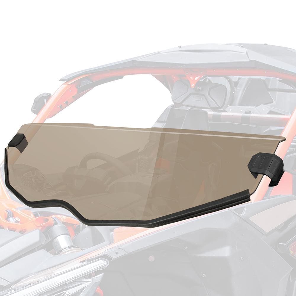 Kemimoto Tinted Half Windshield for Can‑Am Maverick X3