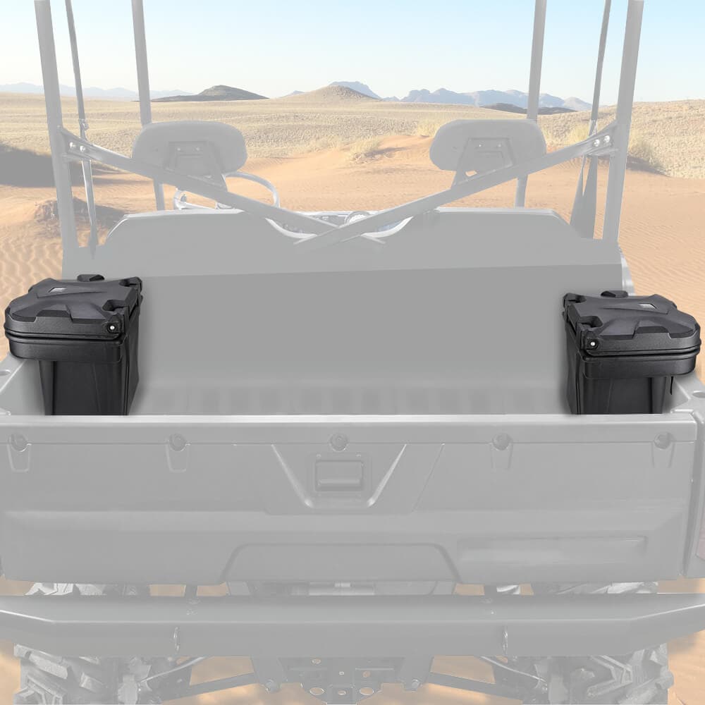KEMIMOTO UTV Cargo Storage Box with Under‑Seat Compartment