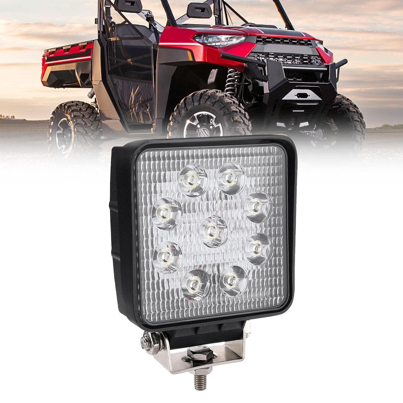 Kemimoto 40mm Wafer Backup Light for Polaris Ranger 1000 XP