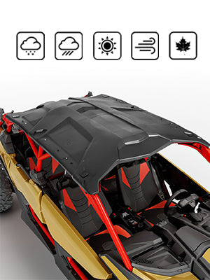 Kemimoto Front Bumper & Hard Roof for Can‑Am Maverick X3 MAX