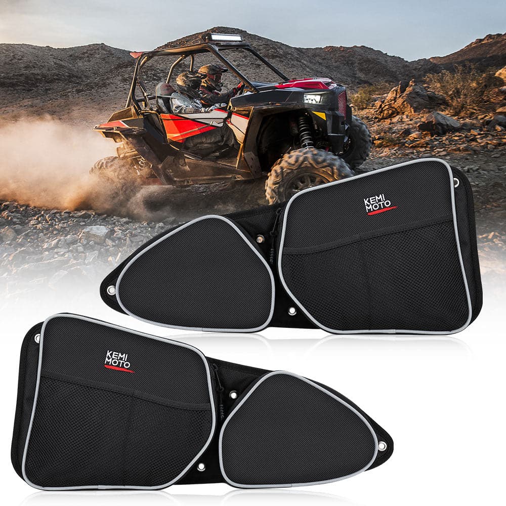 Kemimoto Door Bags for Polaris RZR 1000 XP 4 Turbo