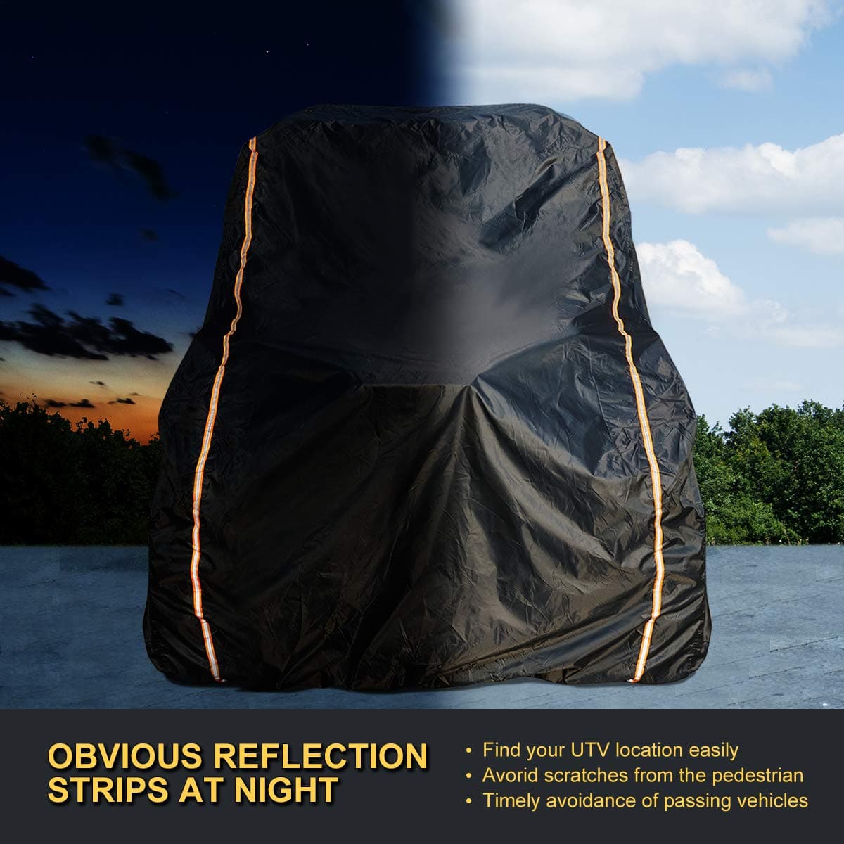 Kemimoto Heavy Waterproof UTV Cover for Polaris RZR PRO XP