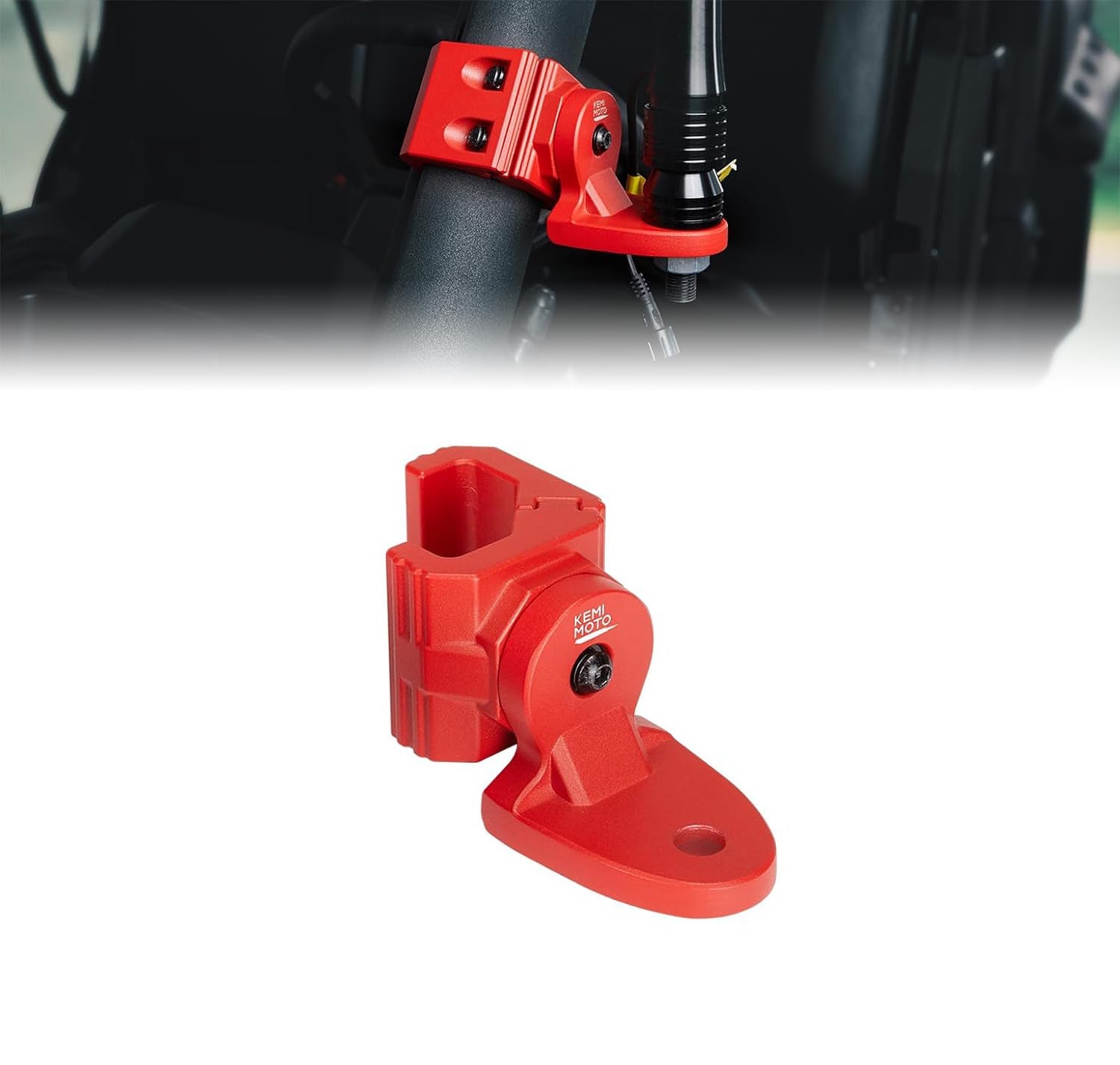 UTV Whip Light Flag Mounts Fit Pro-Fit Cage
