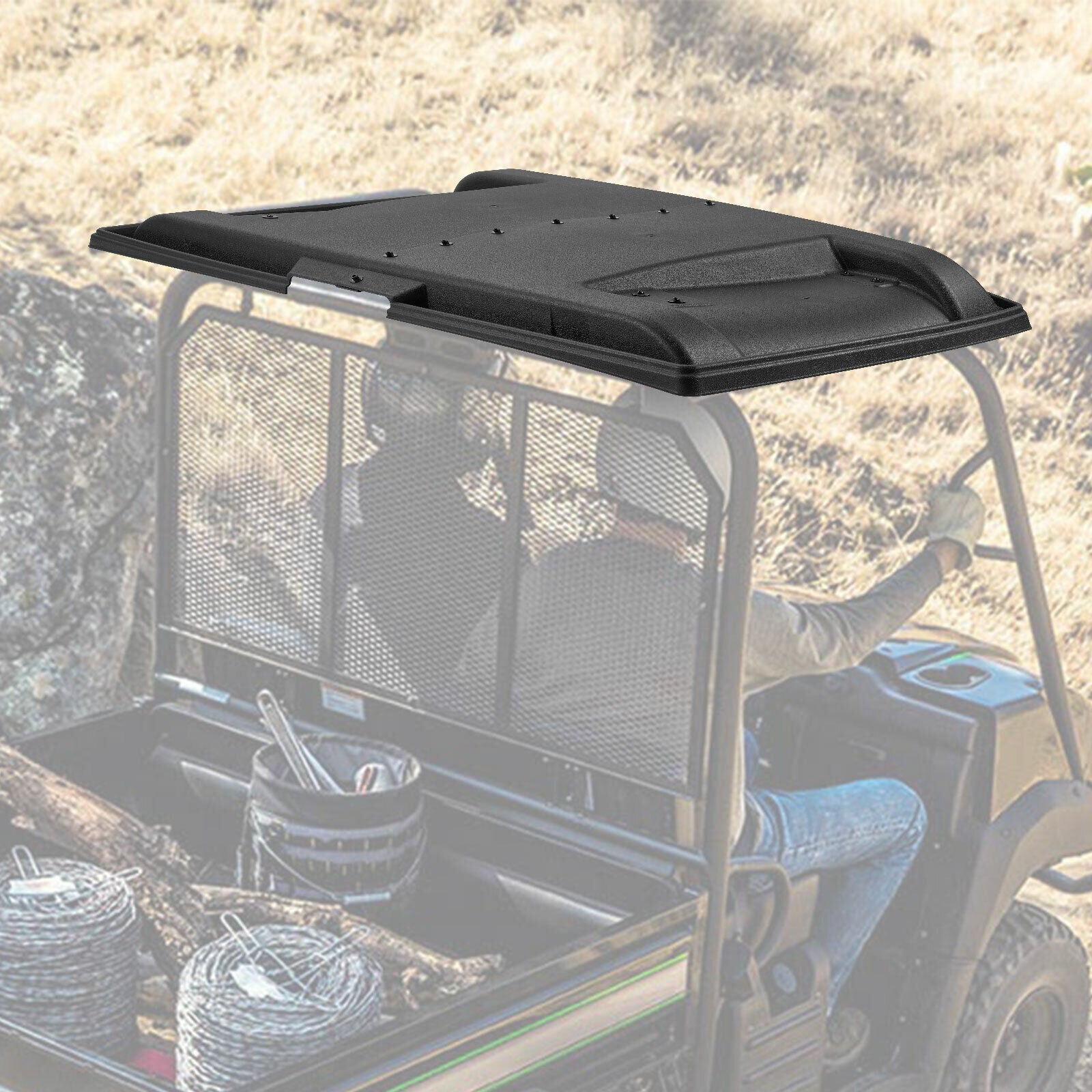 KEMIMOTO Hard Roof Top for Kawasaki Mule 2010‑4010