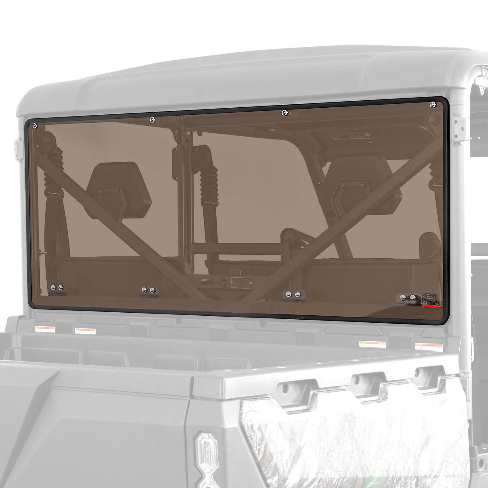 Kemimoto Tinted Rear Windshield UV-Resistant for CFMOTO UFORCE 1000/1000XL