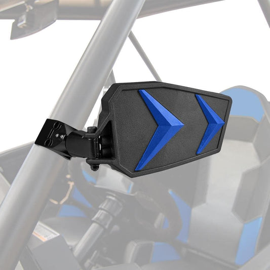 Kemimoto Color Side Rear Mirror for 1.75" UTV Roll Bar