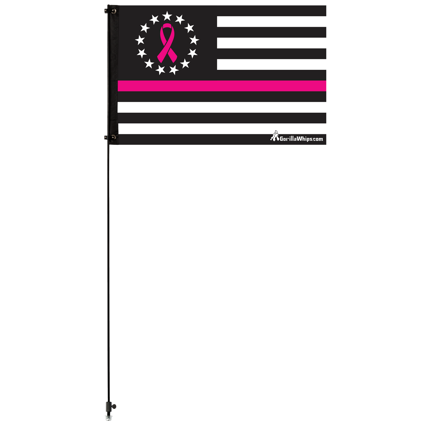 Thin Pink Line- Breast Cancer Awareness 2' x 3' Grommet Flag