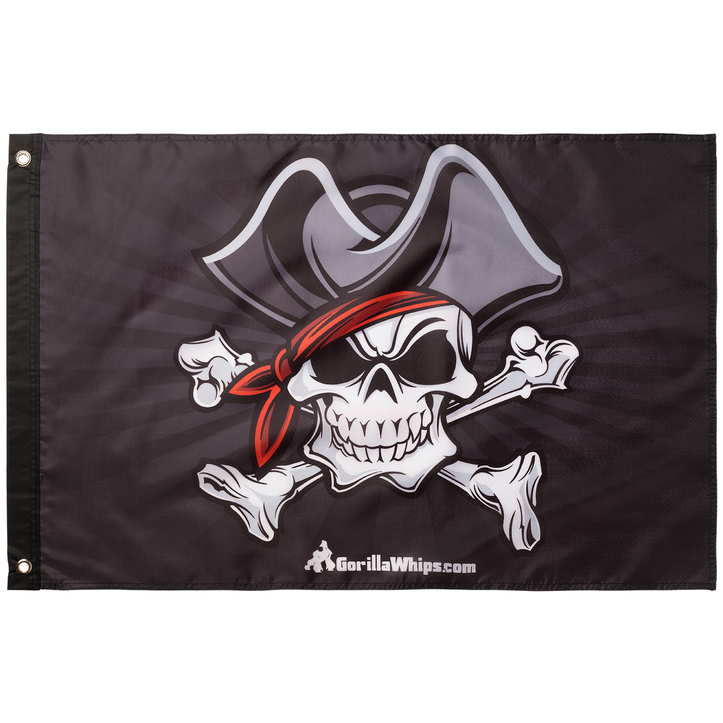 Pirate Skull 2' x 3' Grommet Flag