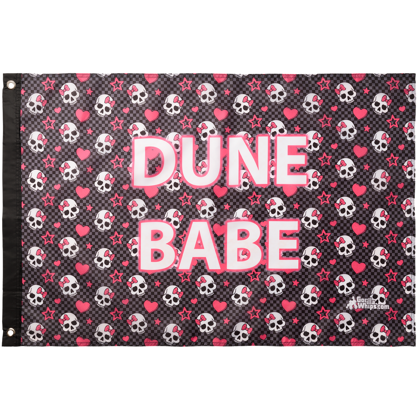 Dune Babe Skulls 2' x 3' Grommet Flag