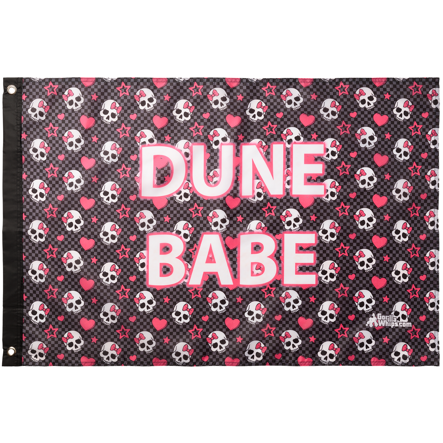 Dune Babe Skulls 2' x 3' Grommet Flag