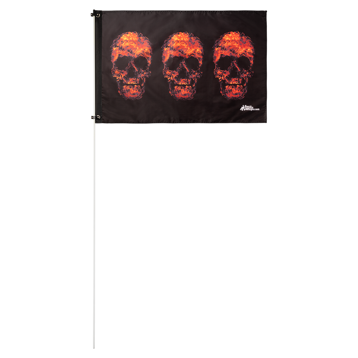 3 Skulls 2' x 3' Grommet Flag