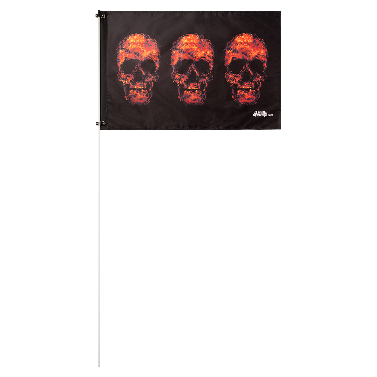 3 Skulls 2' x 3' Grommet Flag