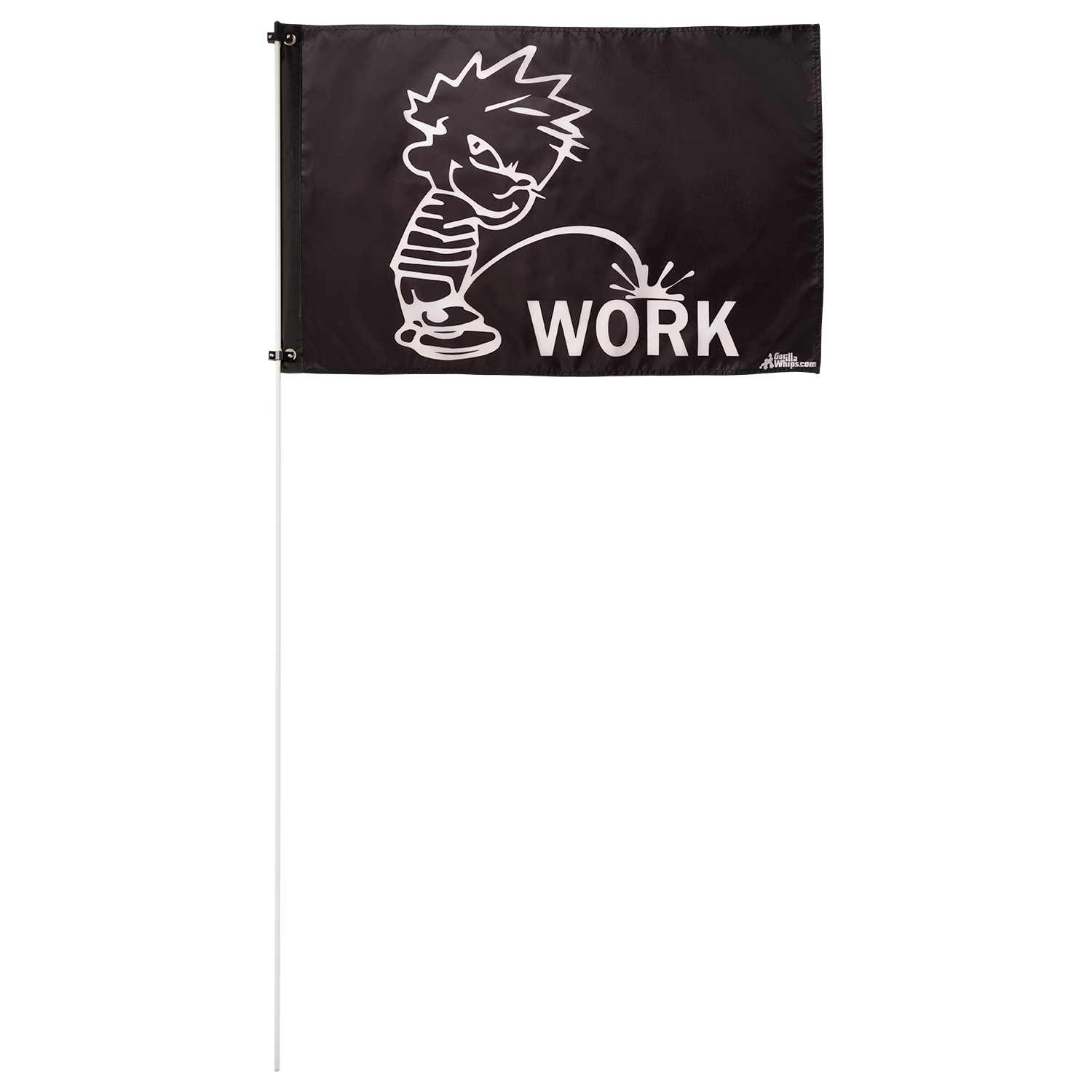 Pee On Work 2' x 3' Grommet Flag