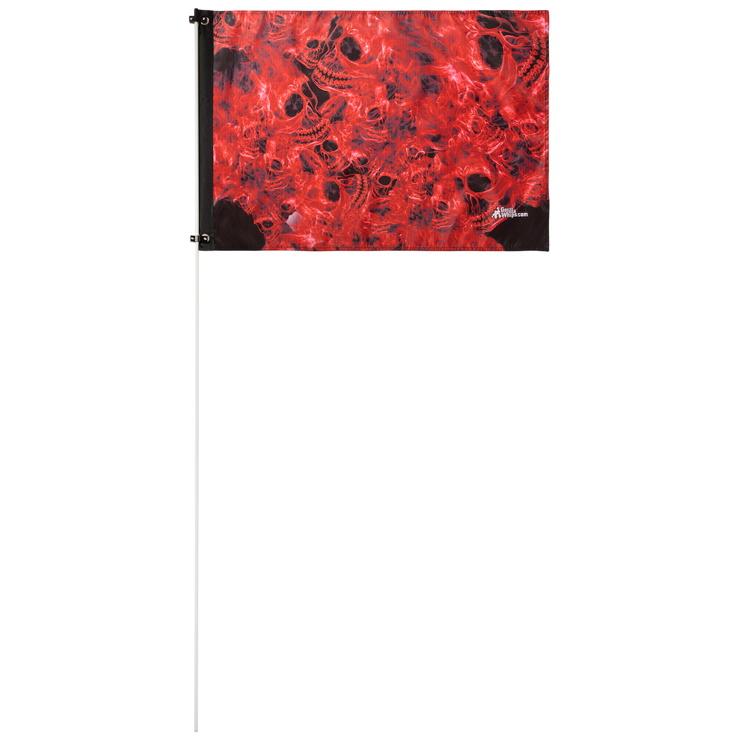 Smoke Skull Red 2' x 3' Grommet Flag