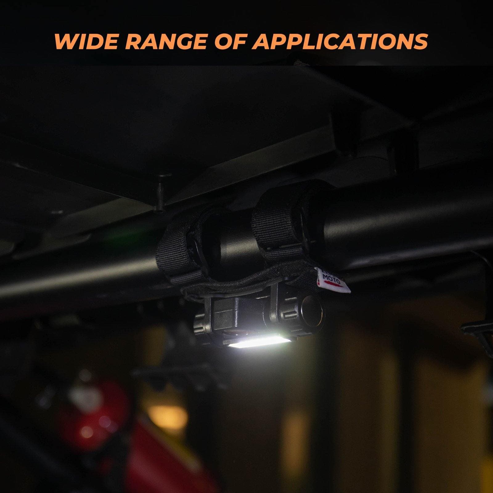 Kemimoto UTV Universal Interior Lights 1.25-2" Roll Bar