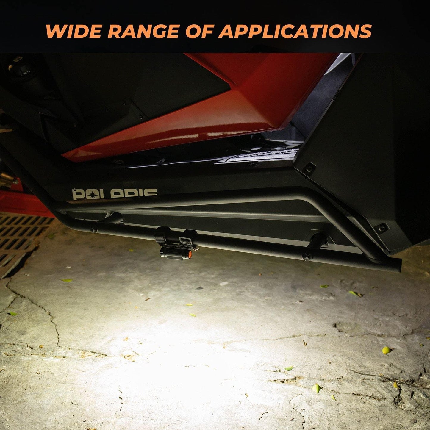 Kemimoto UTV Universal Interior Lights 1.25-2" Roll Bar