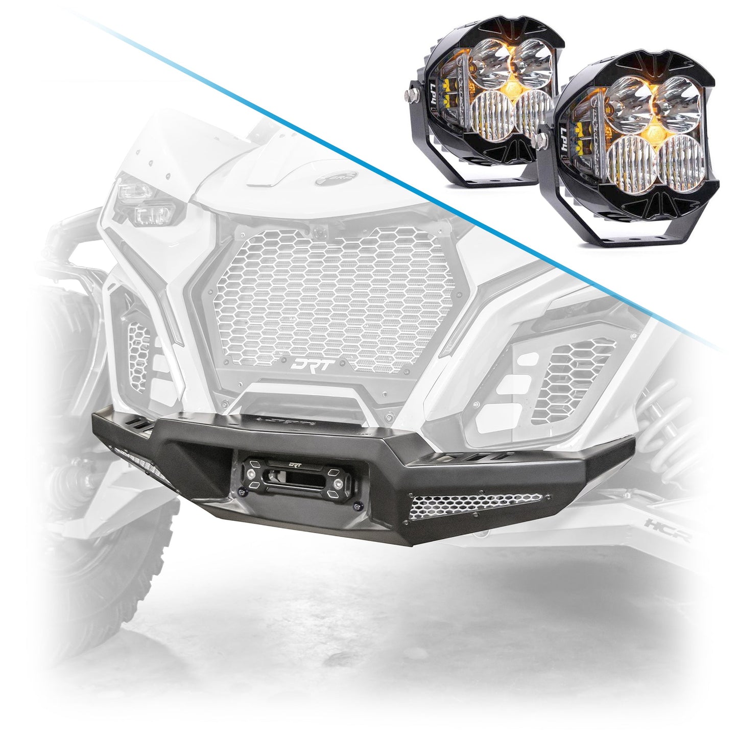 DRT HD Steel Winch Bumper for 2024 Can-Am Maverick R