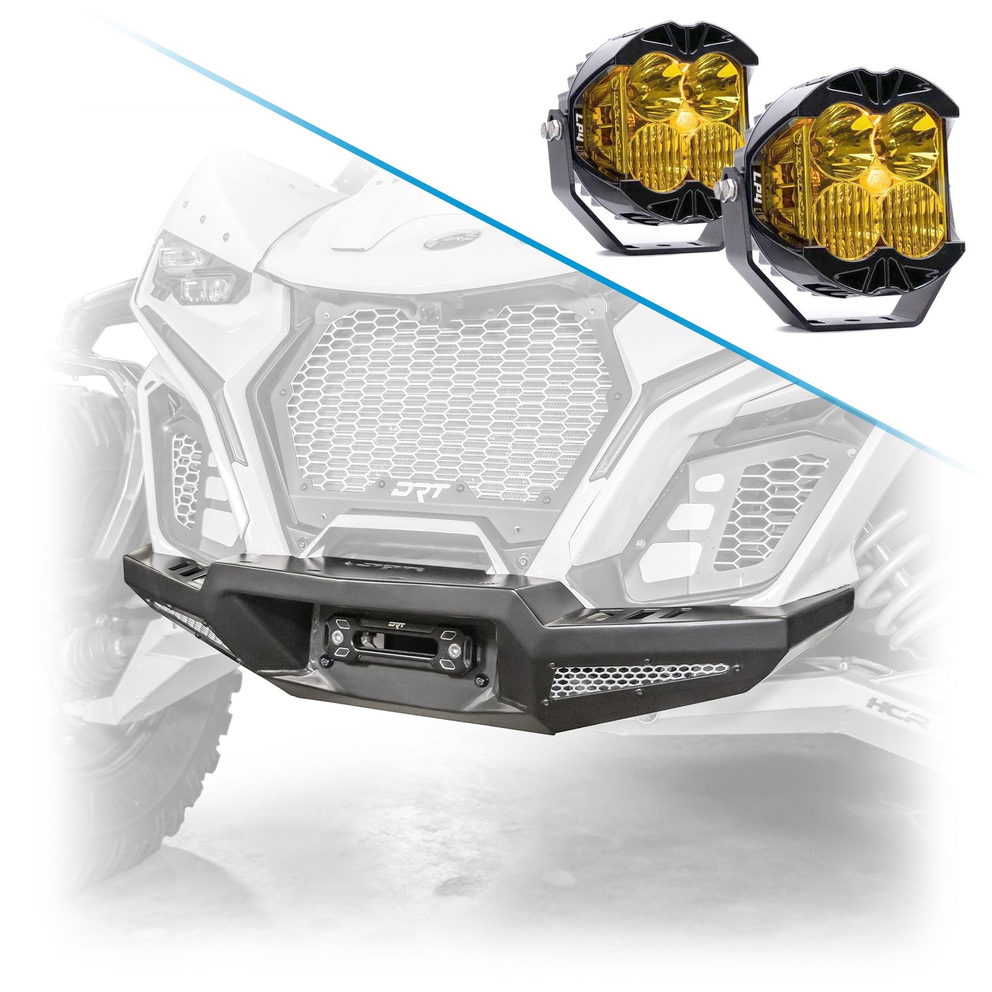 DRT HD Steel Winch Bumper for 2024 Can-Am Maverick R