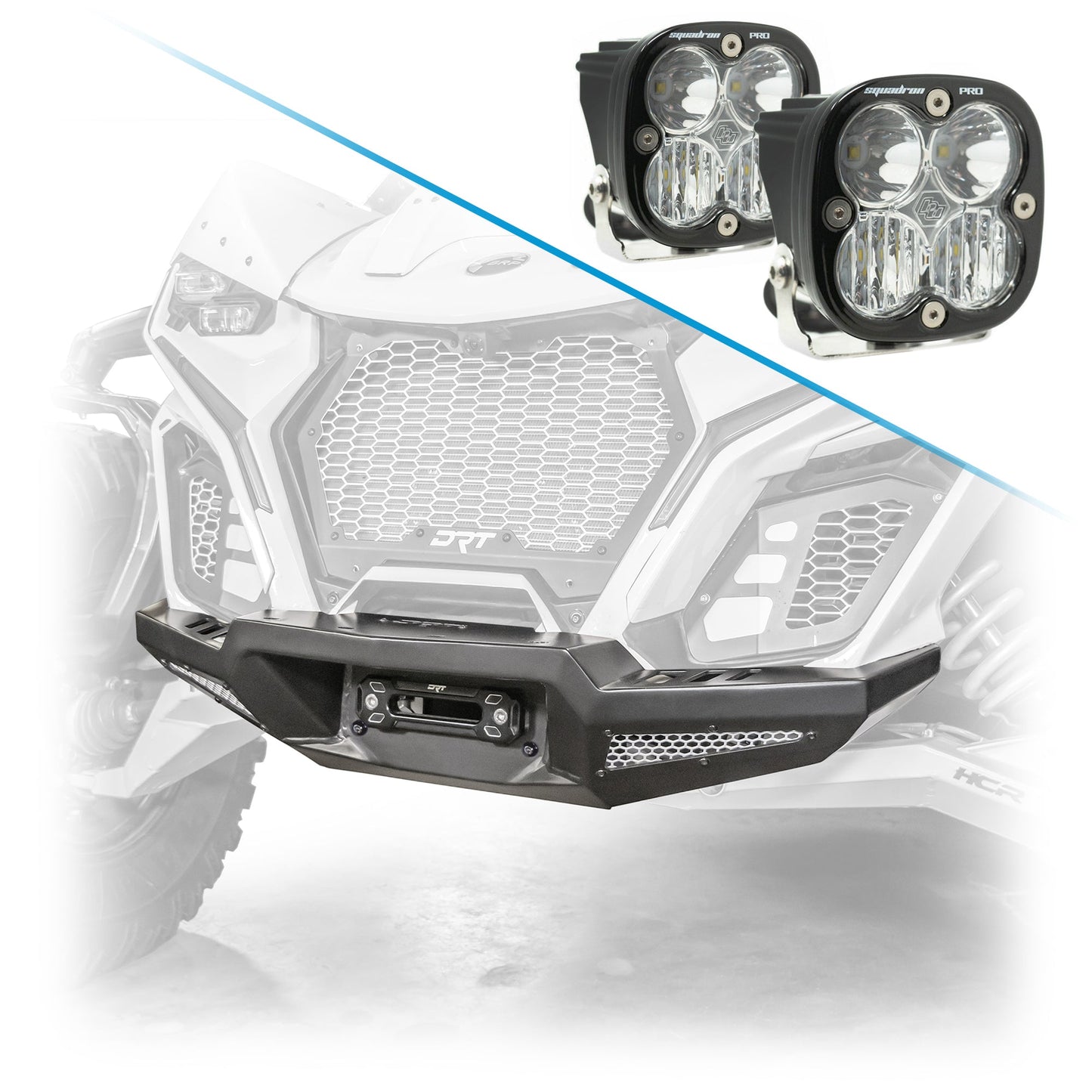 DRT HD Steel Winch Bumper for 2024 Can-Am Maverick R