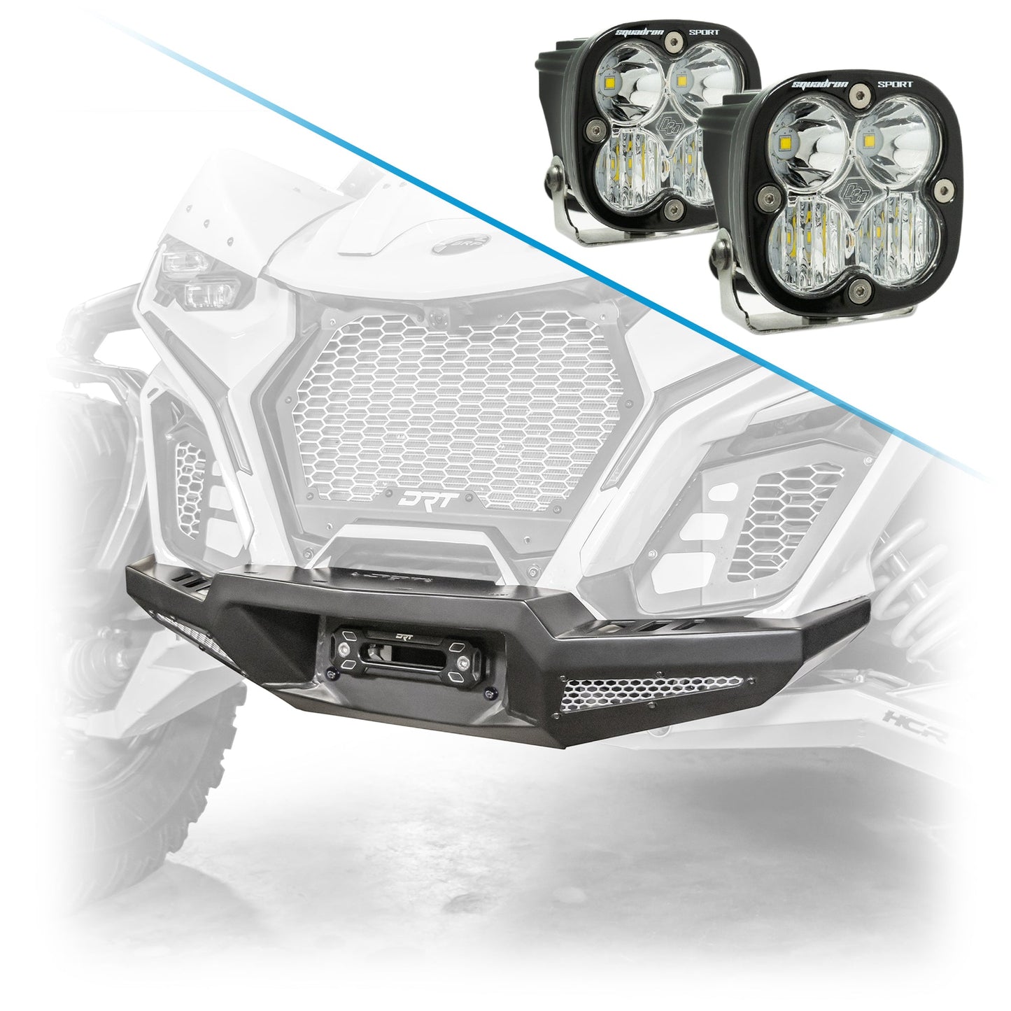 DRT HD Steel Winch Bumper for 2024 Can-Am Maverick R