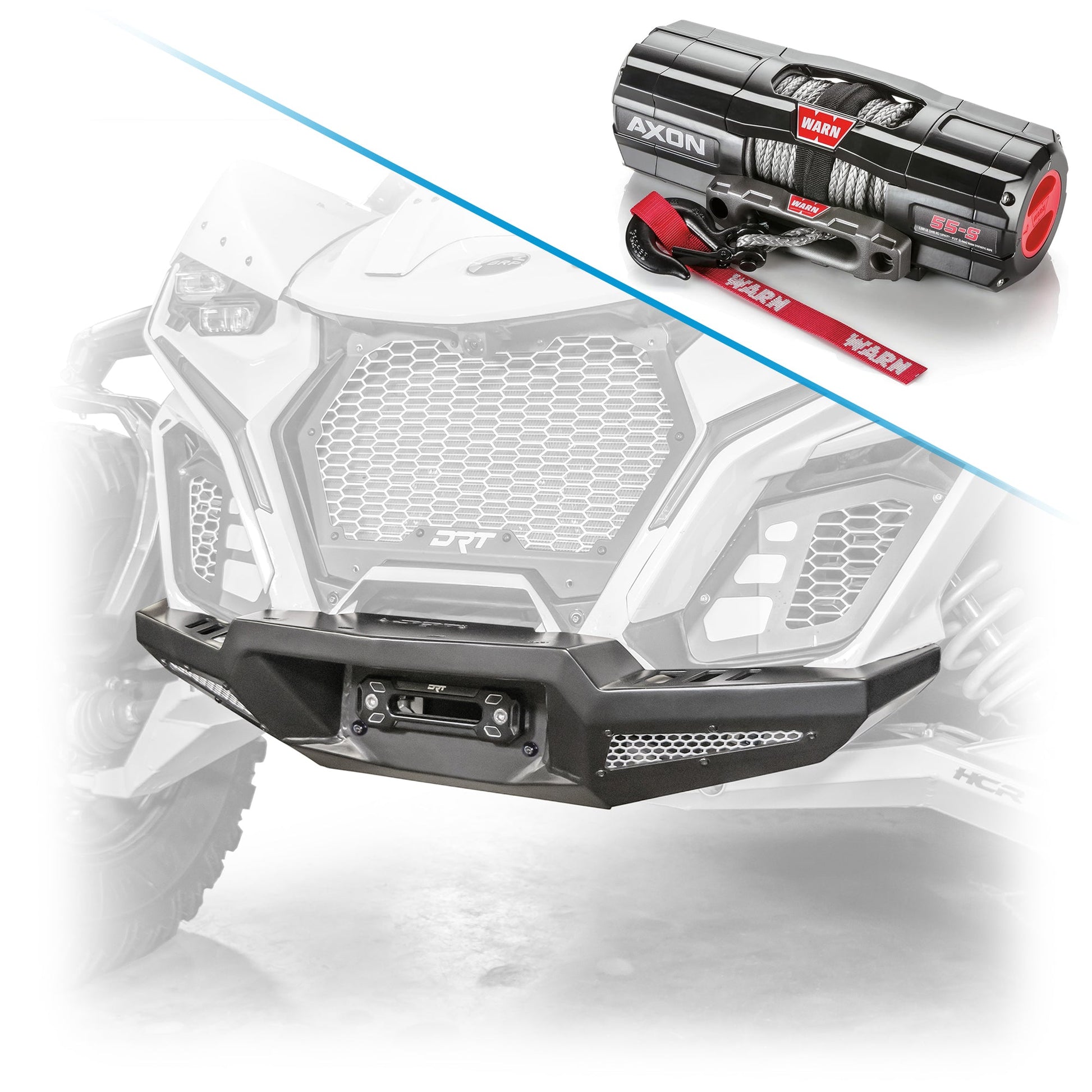DRT HD Steel Winch Bumper for 2024 Can-Am Maverick R