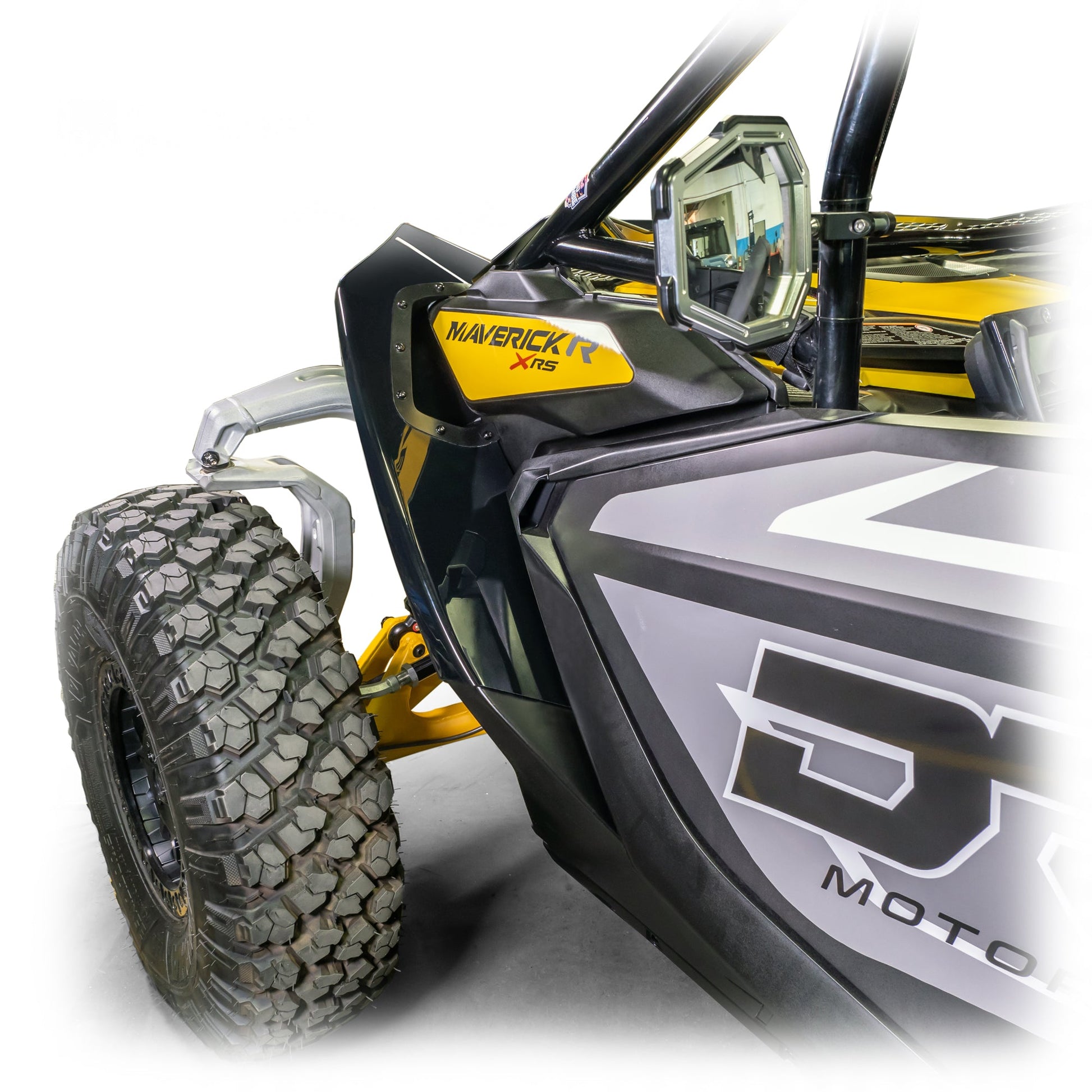 DRT Can‑Am 2024+ Maverick R Front Fender Kit