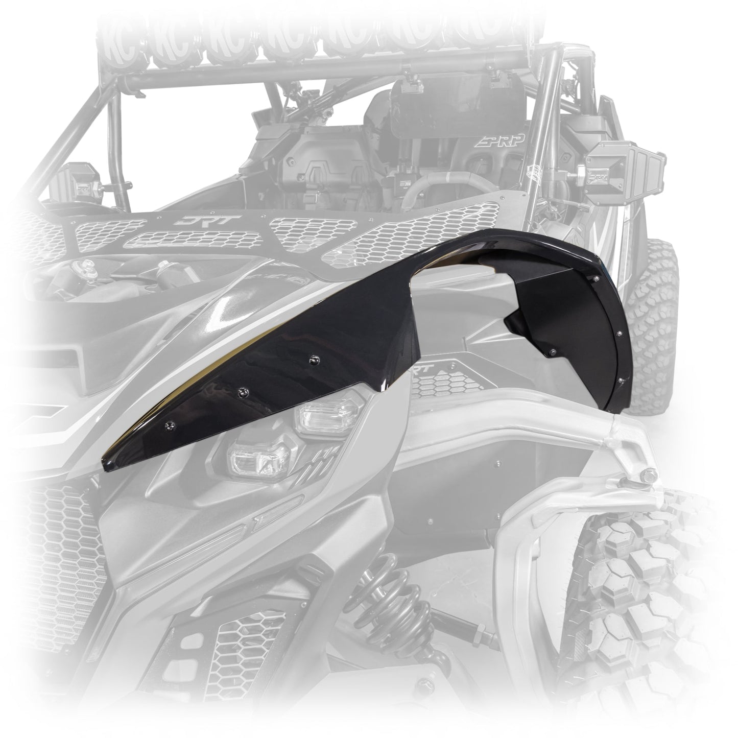 DRT Can‑Am 2024+ Maverick R Front Fender Kit