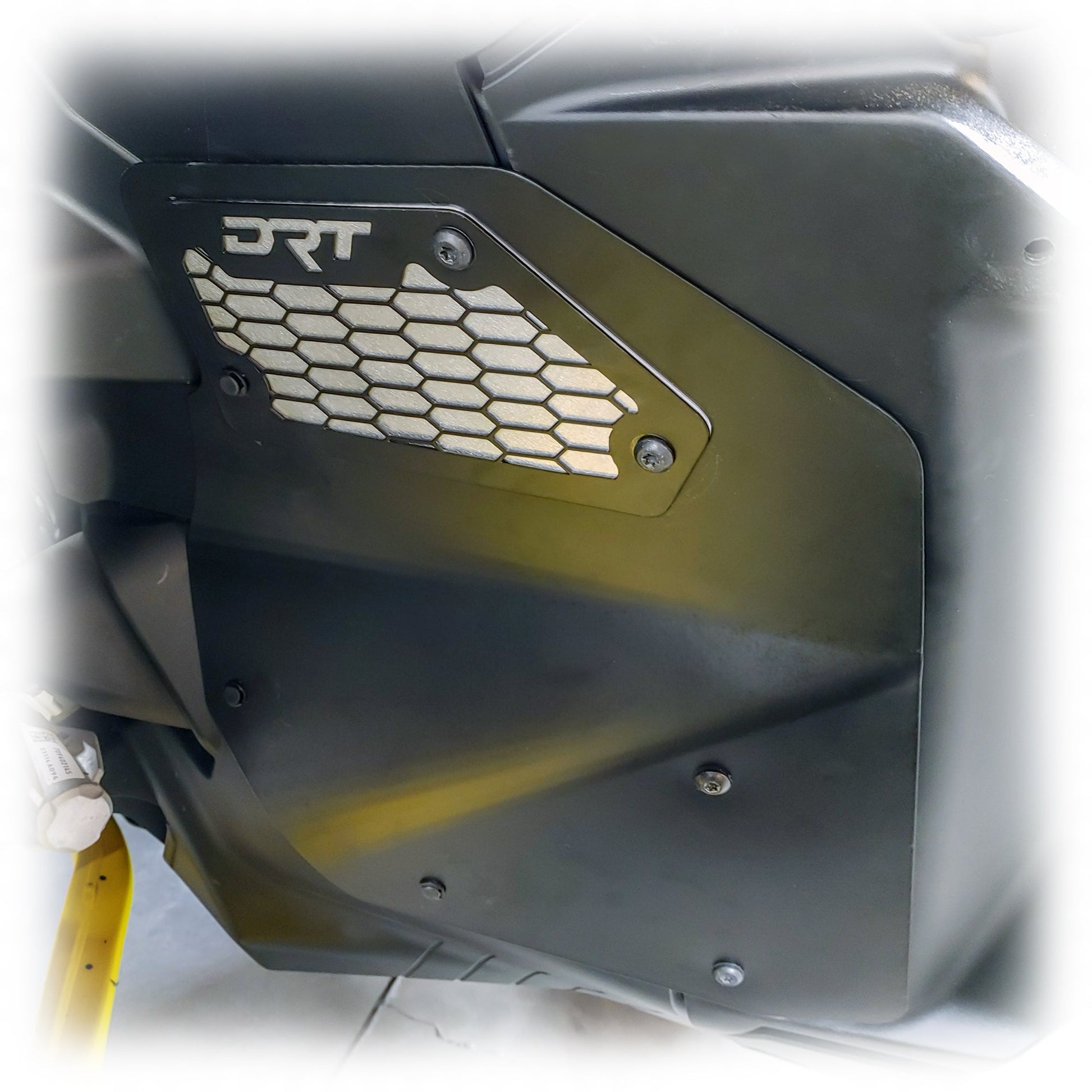 DRT Can‑Am Maverick R Front Aluminum Rock Guard Kit