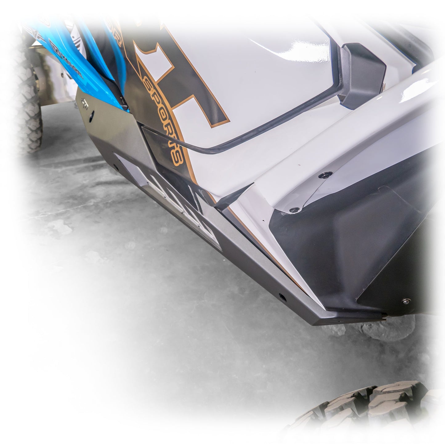 DRT Premium Black Rock Sliders for 2024+ Can-Am Maverick R