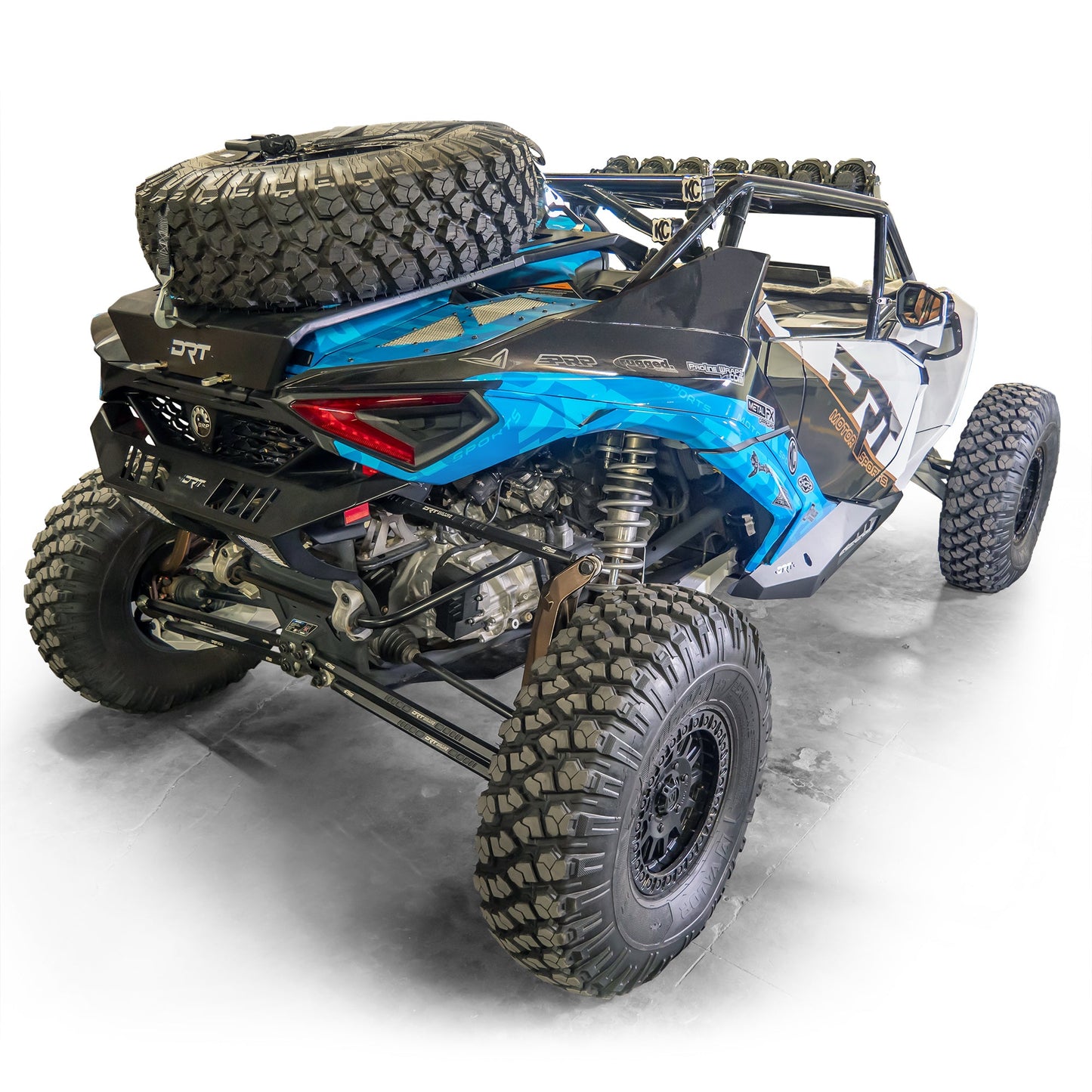 DRT Premium Black Rock Sliders for 2024+ Can-Am Maverick R