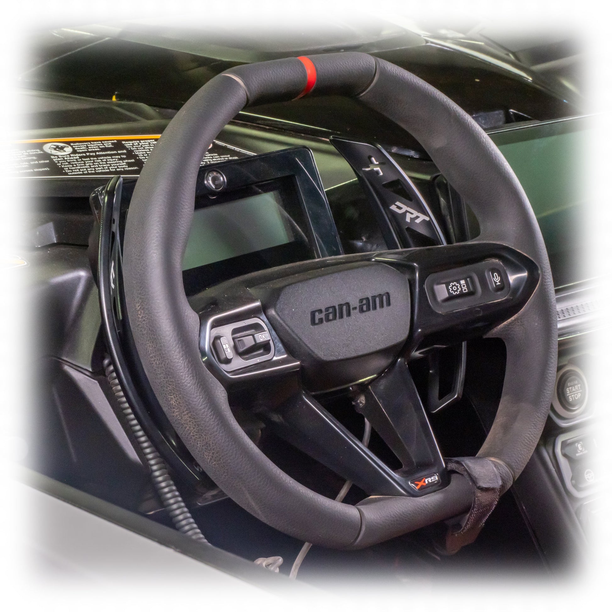 DRT Motorsports Billet Paddle Shifters for 2024+ Can‑Am Maverick R